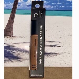 e.l.f. 16HR Camo Concealer Deep Cinnamon Full Coverage Matte Liquid‎ Makeup